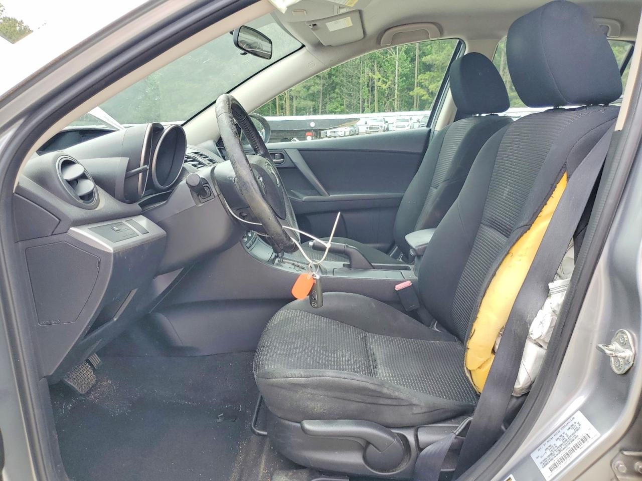 2013 Mazda 3 I Silver vin: JM1BL1LP9D1838753