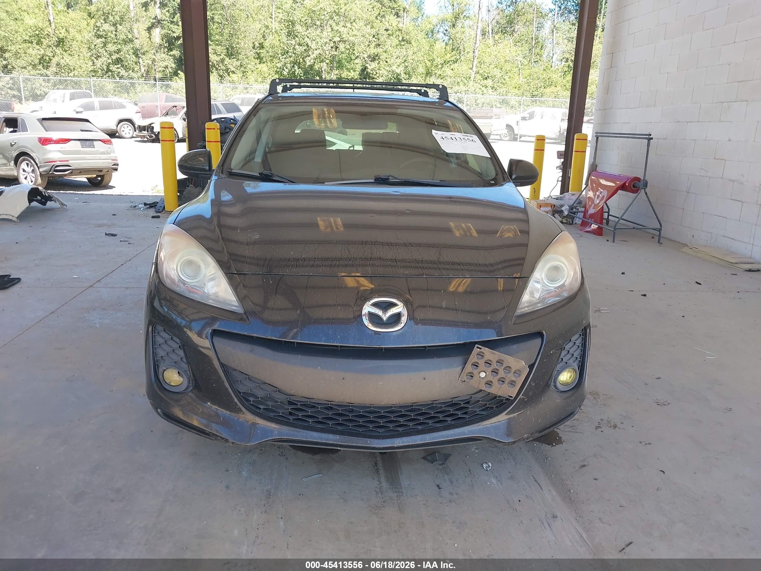 2013 Mazda Mazda3 I Touring Black vin: JM1BL1LPXD1738404