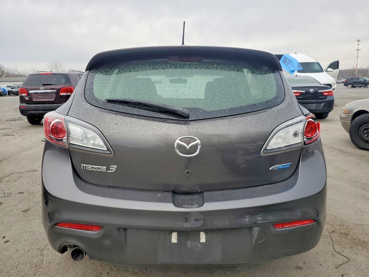 2013 Mazda 3 I Серый vin: JM1BL1LPXD1754926