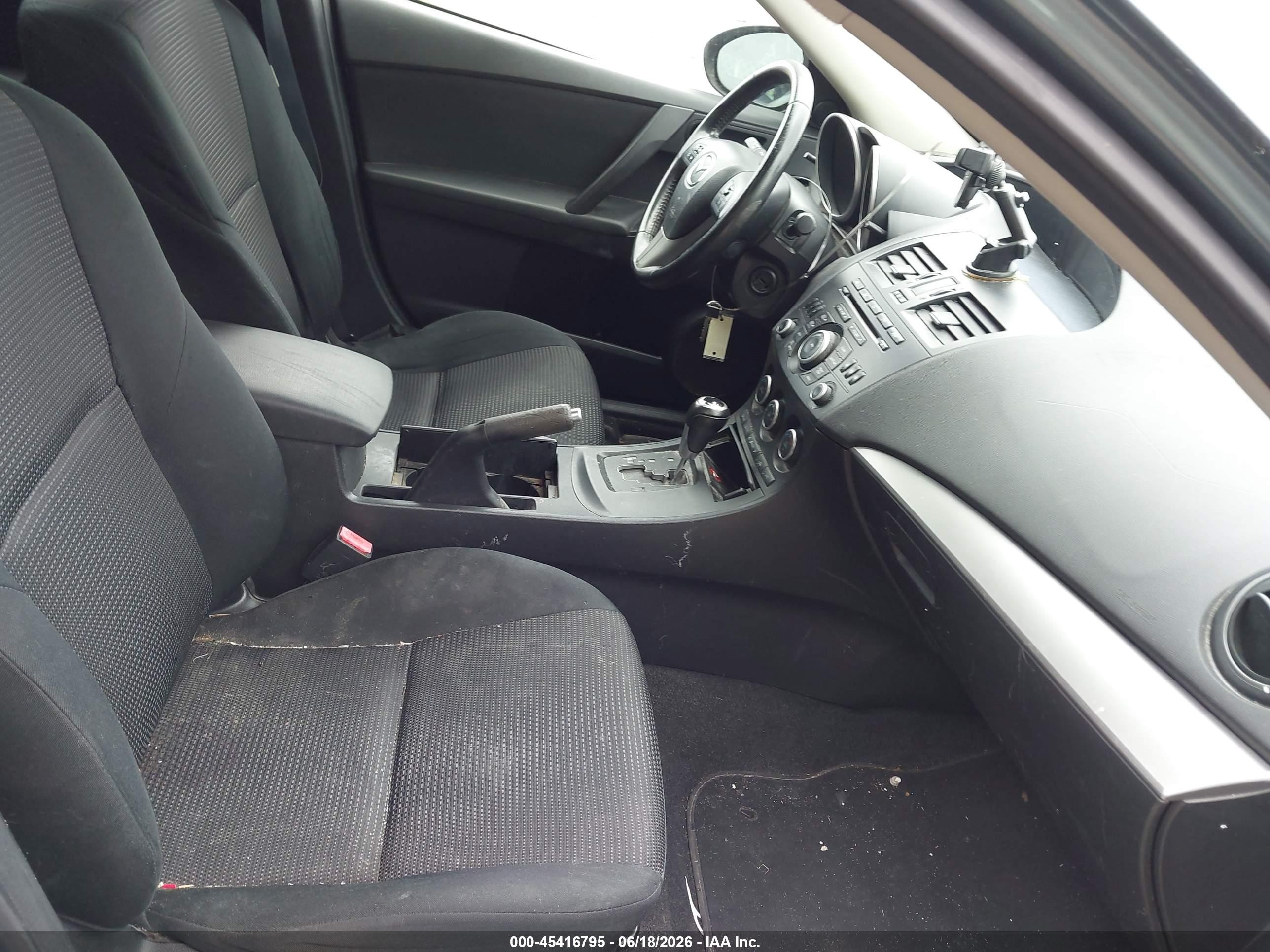 2013 Mazda Mazda3 I Touring Teal vin: JM1BL1LPXD1755879