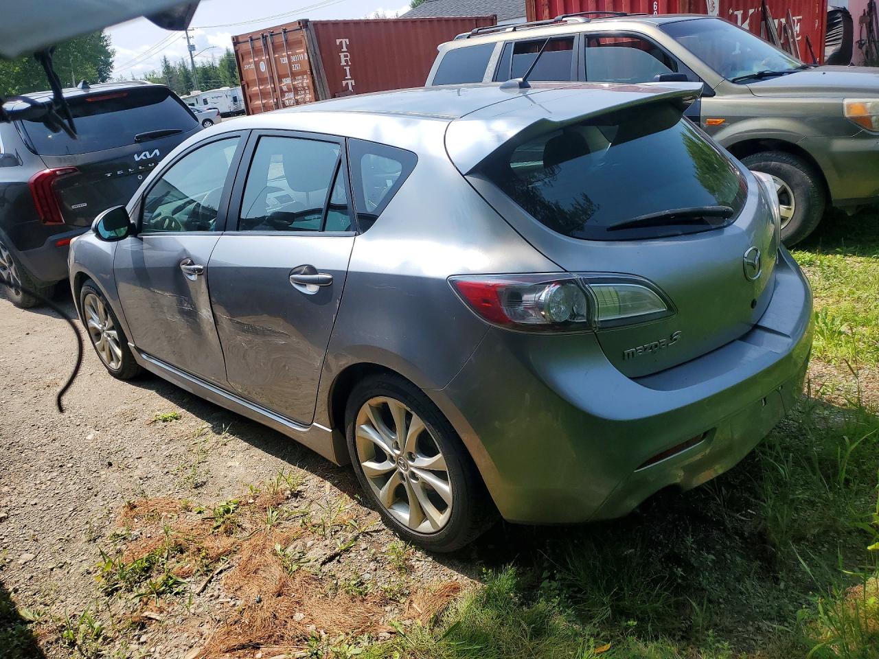 2011 Mazda 3 S Gray vin: JM1BL1M51B1369264