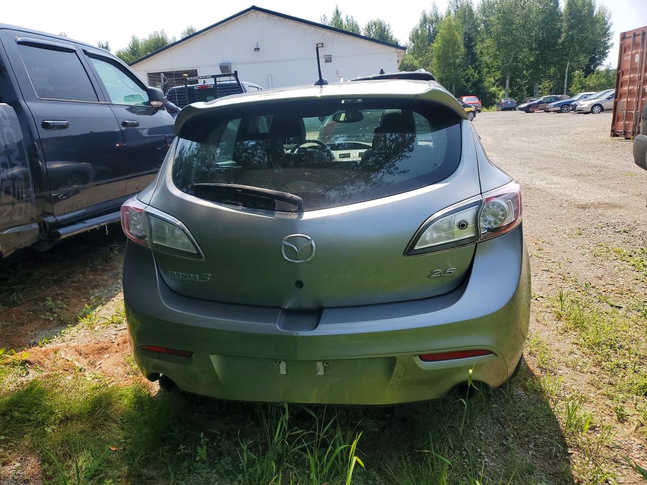 2011 Mazda 3 S Gray vin: JM1BL1M51B1369264