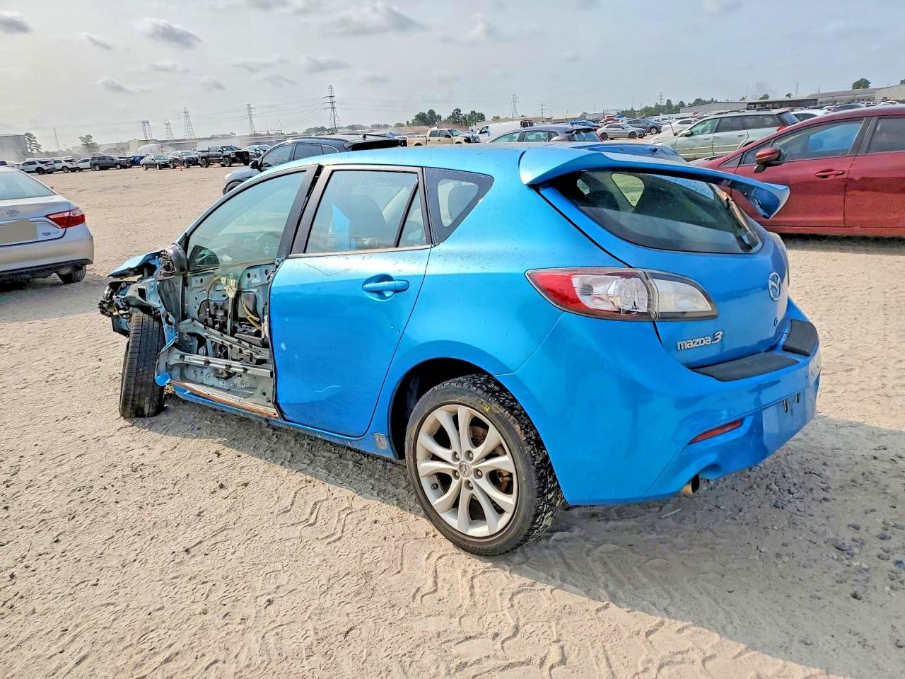 2011 Mazda 3 S Blue vin: JM1BL1M53B1364891