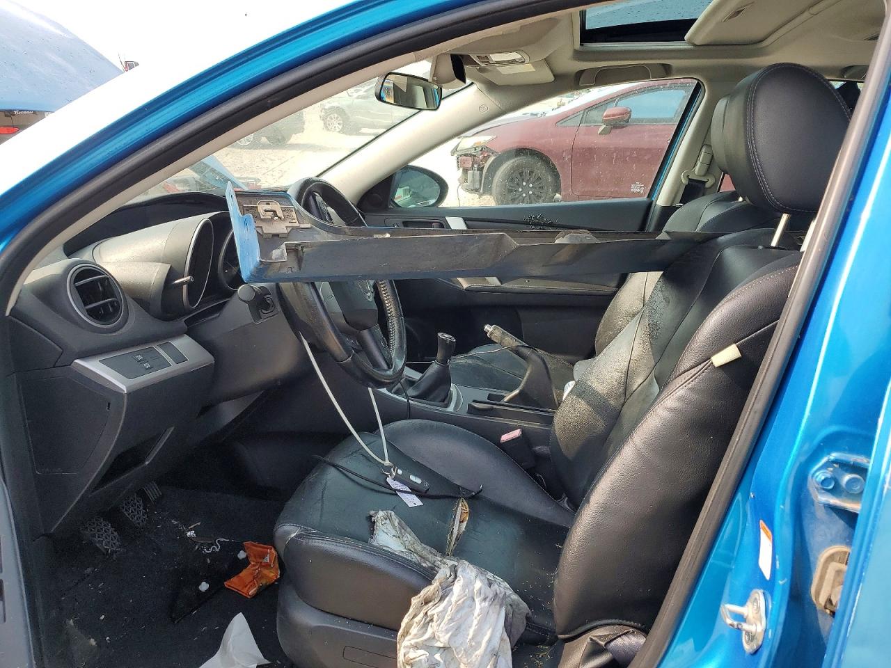 2011 Mazda 3 S Blue vin: JM1BL1M53B1364891