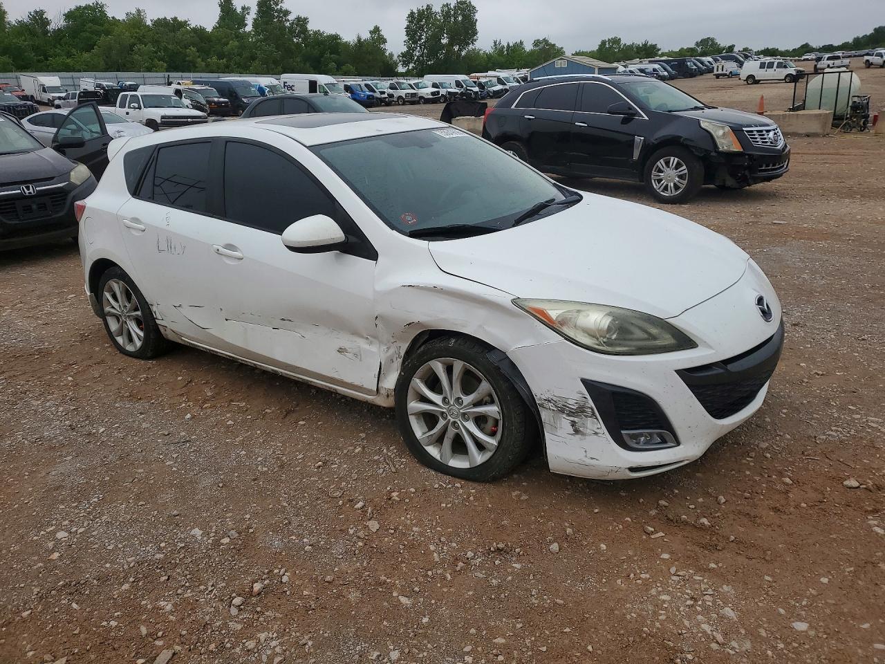 2011 Mazda 3 Mazdaspeed Sw Spt White vin: JM1BL1M56B1376968