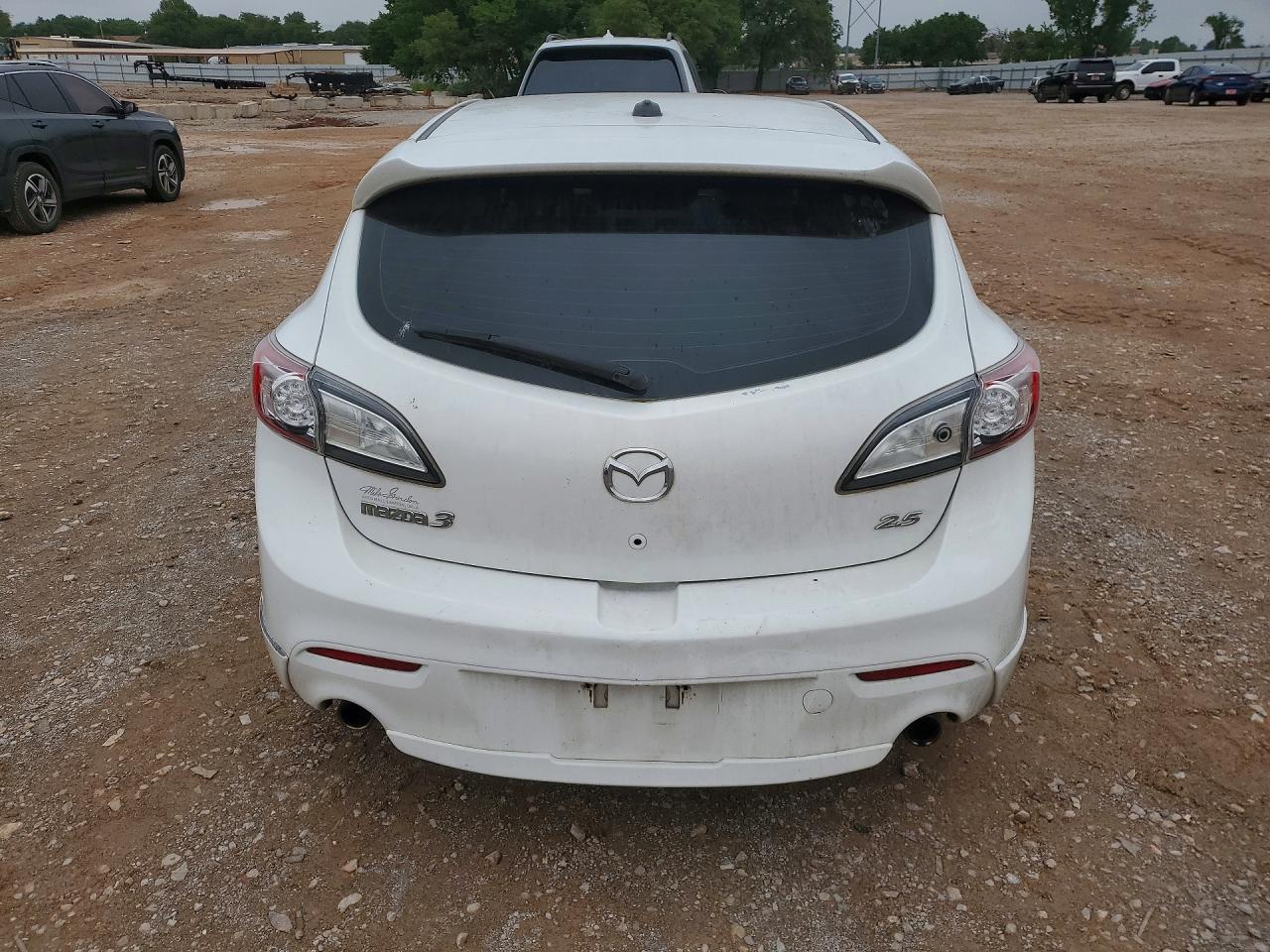 2011 Mazda 3 Mazdaspeed Sw Spt White vin: JM1BL1M56B1376968