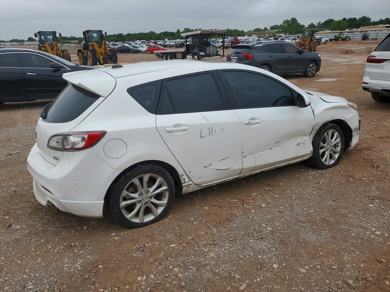 2011 Mazda 3 Mazdaspeed Sw Spt White vin: JM1BL1M56B1376968