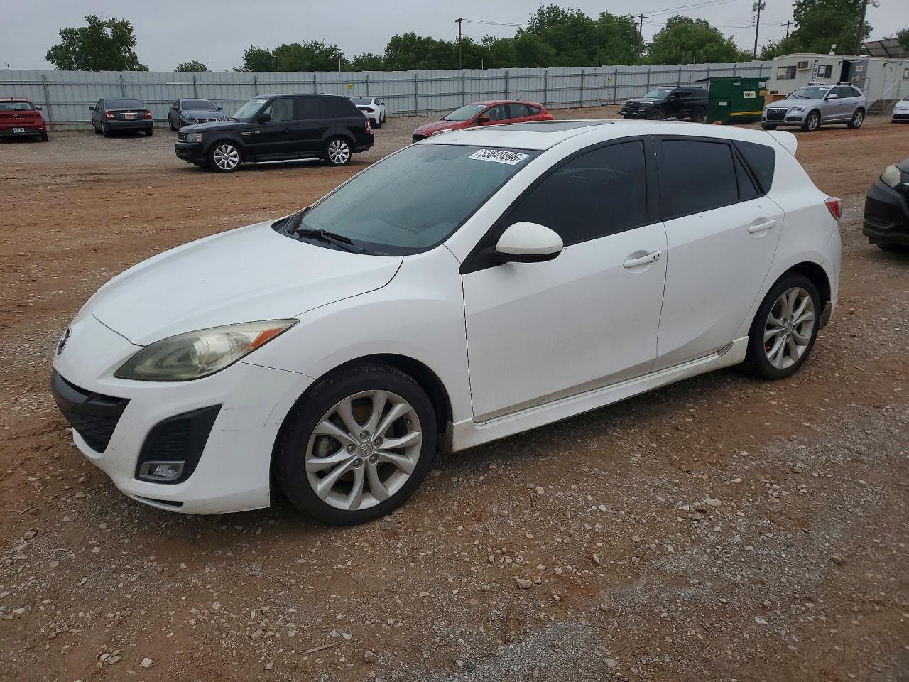 2011 Mazda 3 Mazdaspeed Sw Spt White vin: JM1BL1M56B1376968