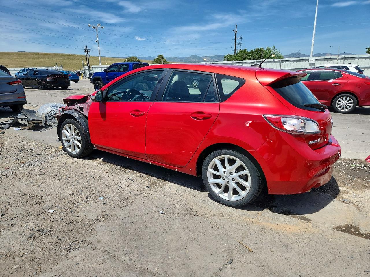 2012 Mazda 3 S Красный vin: JM1BL1M56C1533819