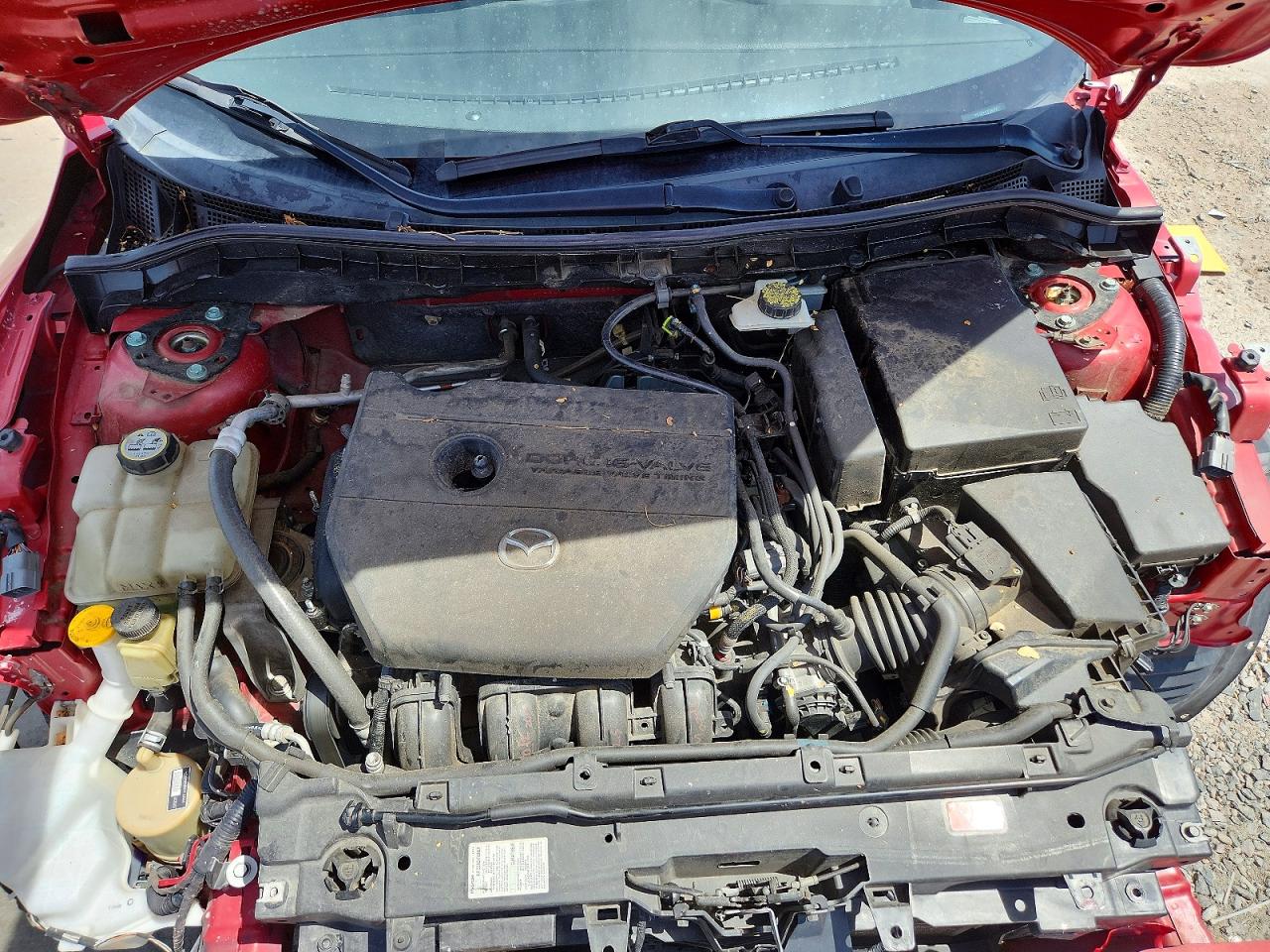 2012 Mazda 3 S Красный vin: JM1BL1M56C1533819