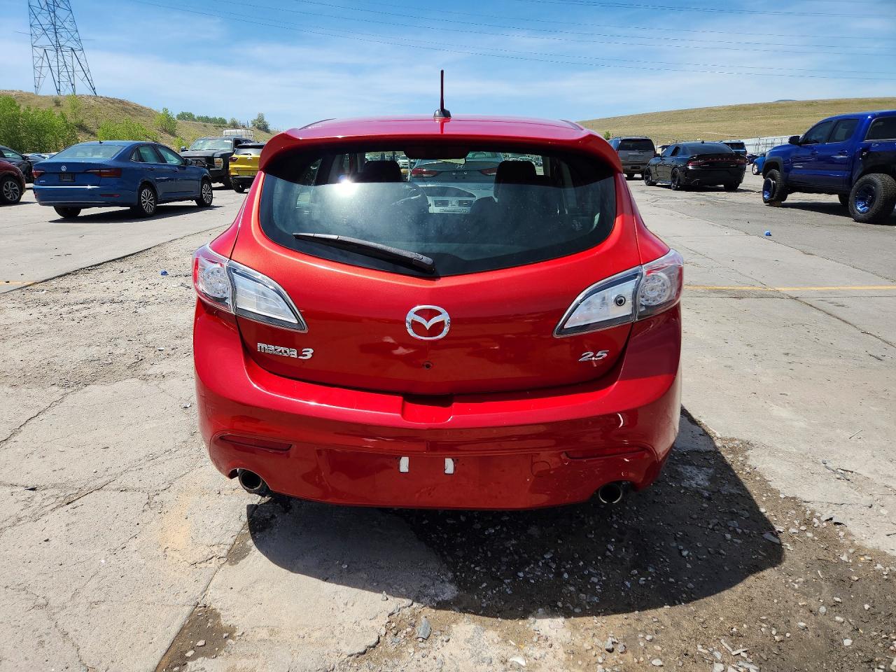 2012 Mazda 3 S Красный vin: JM1BL1M56C1533819