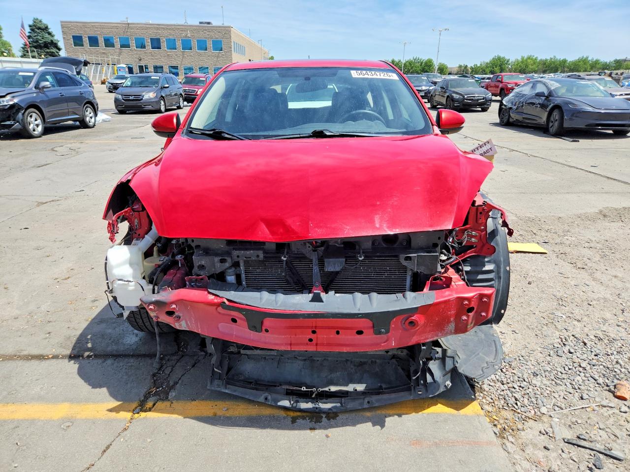 2012 Mazda 3 S Красный vin: JM1BL1M56C1533819