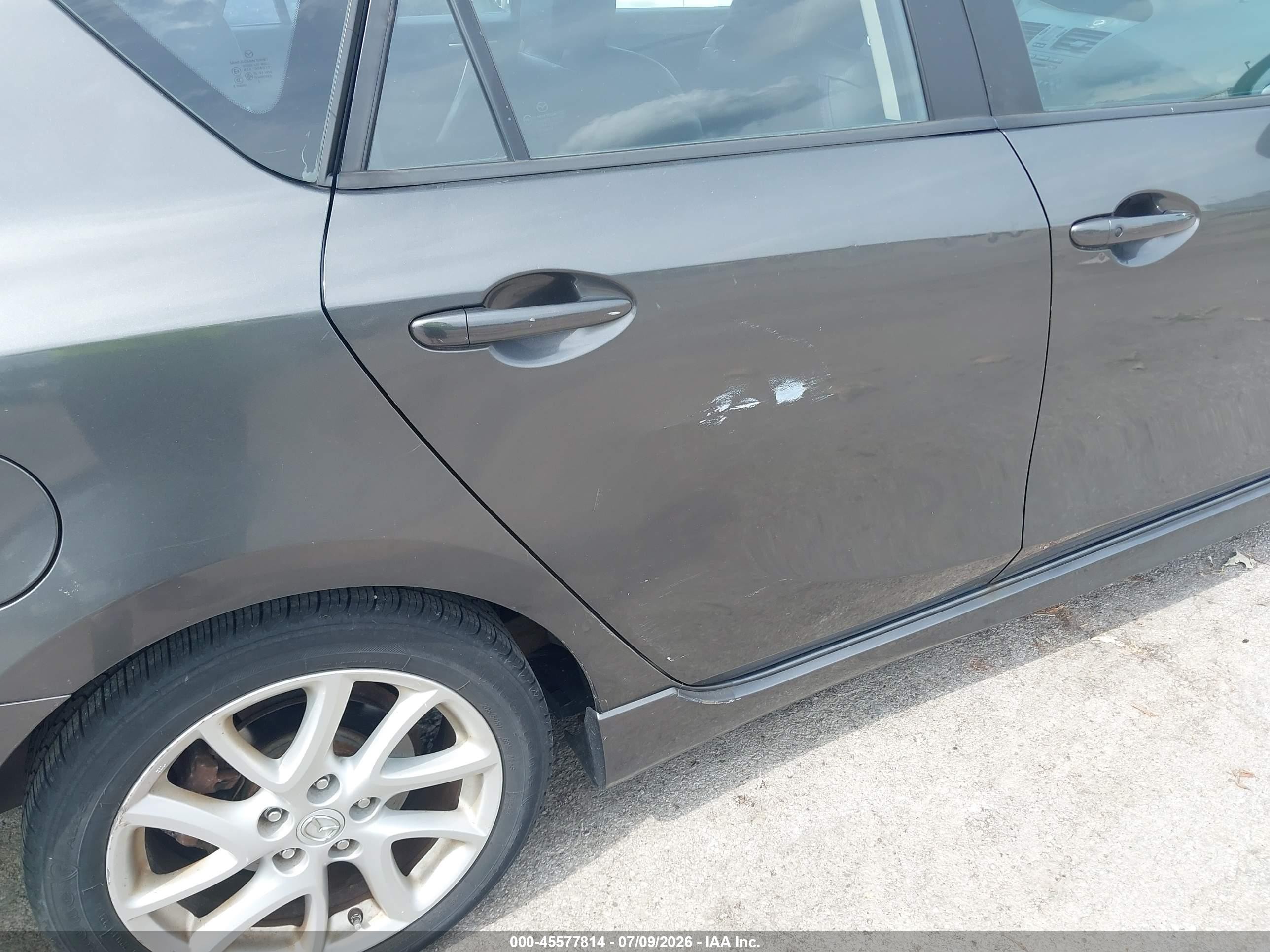 2012 Mazda Mazda3 S Grand Touring Gray vin: JM1BL1M58C1562173