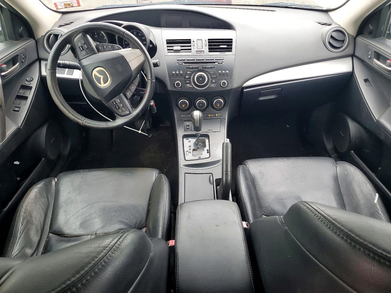 2012 Mazda 3 S White vin: JM1BL1M62C1508120