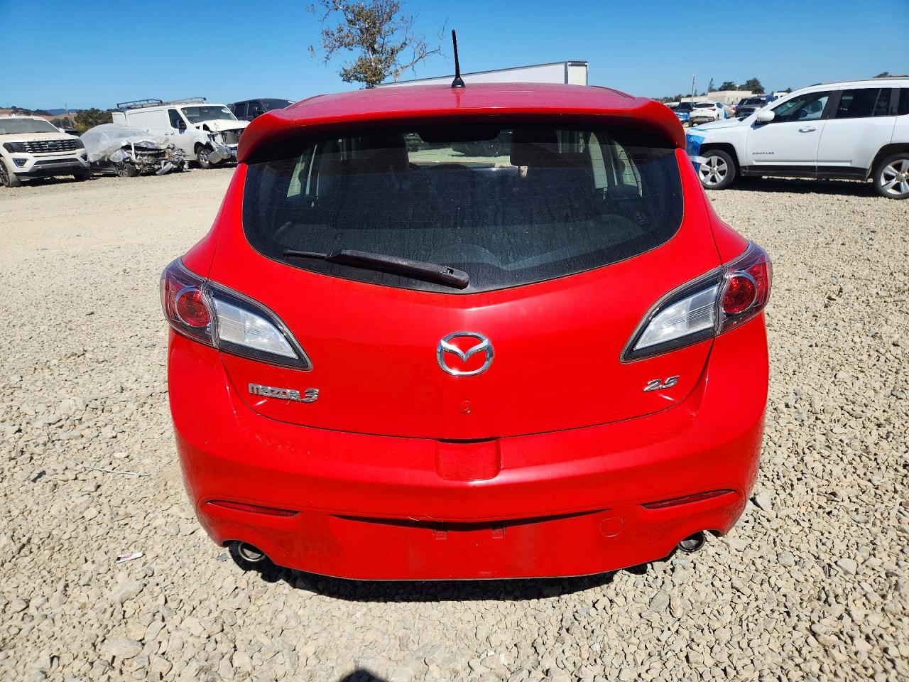 2011 Mazda 3 S Красный vin: JM1BL1M64B1497958