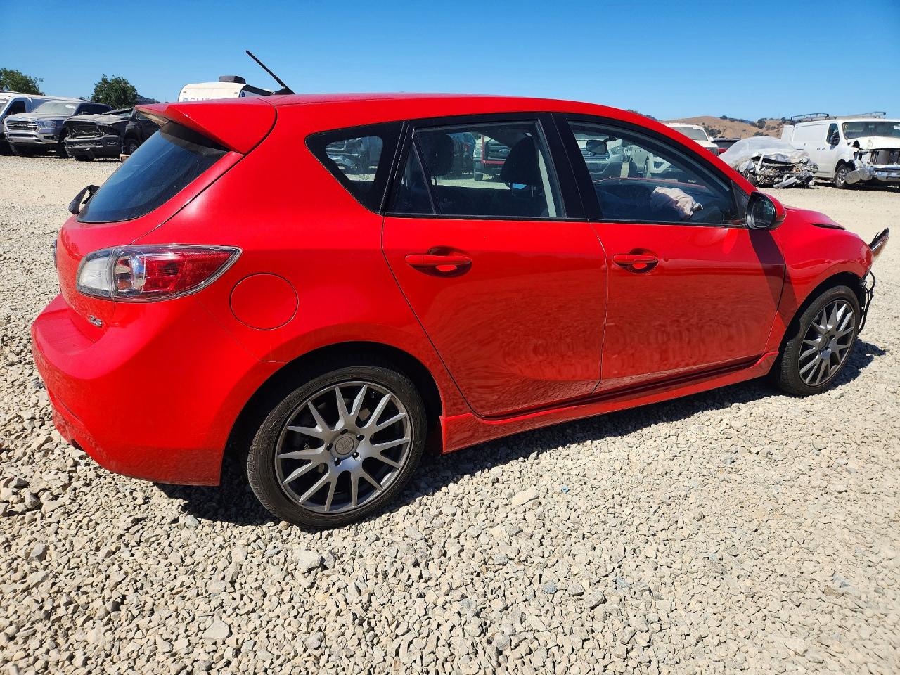 2011 Mazda 3 S Красный vin: JM1BL1M64B1497958