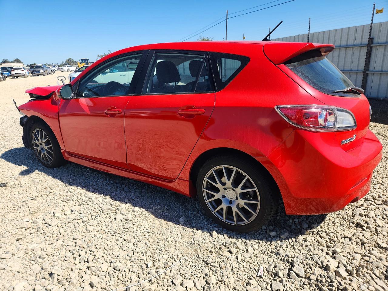 2011 Mazda 3 S Красный vin: JM1BL1M64B1497958