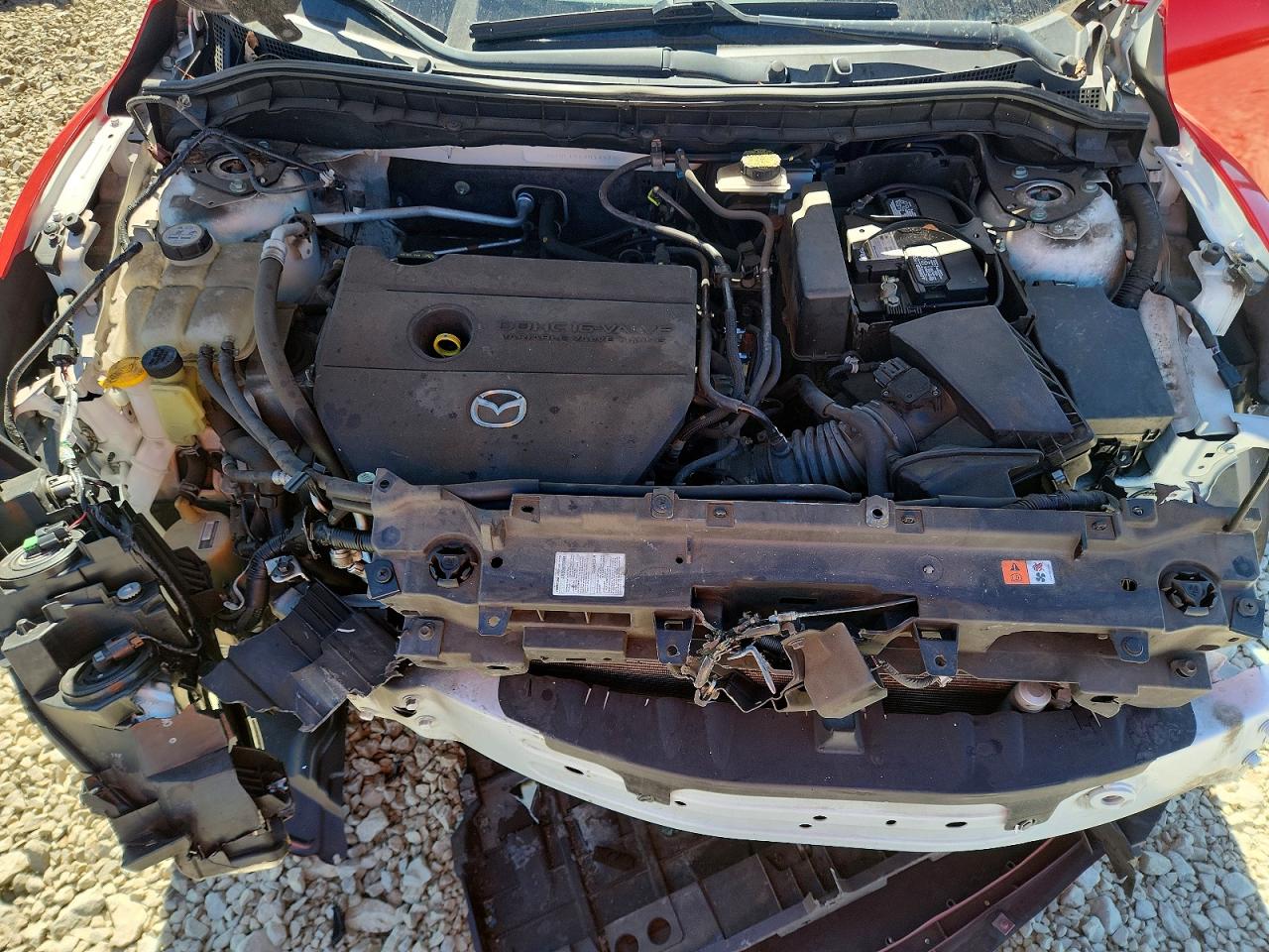 2011 Mazda 3 S Красный vin: JM1BL1M64B1497958