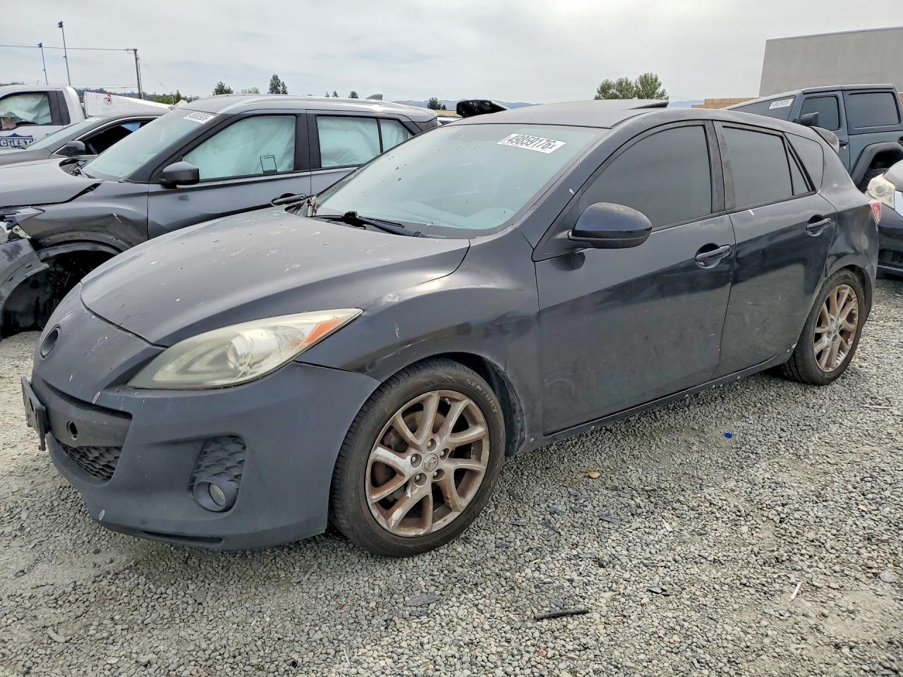 2012 Mazda 3 S Charcoal vin: JM1BL1M64C1510225