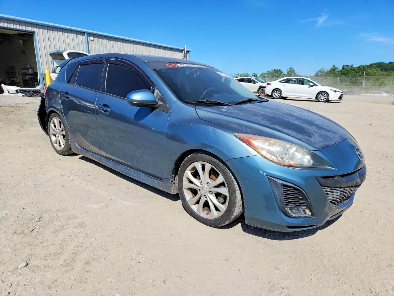 2011 Mazda 3 S Blue vin: JM1BL1M65B1401030