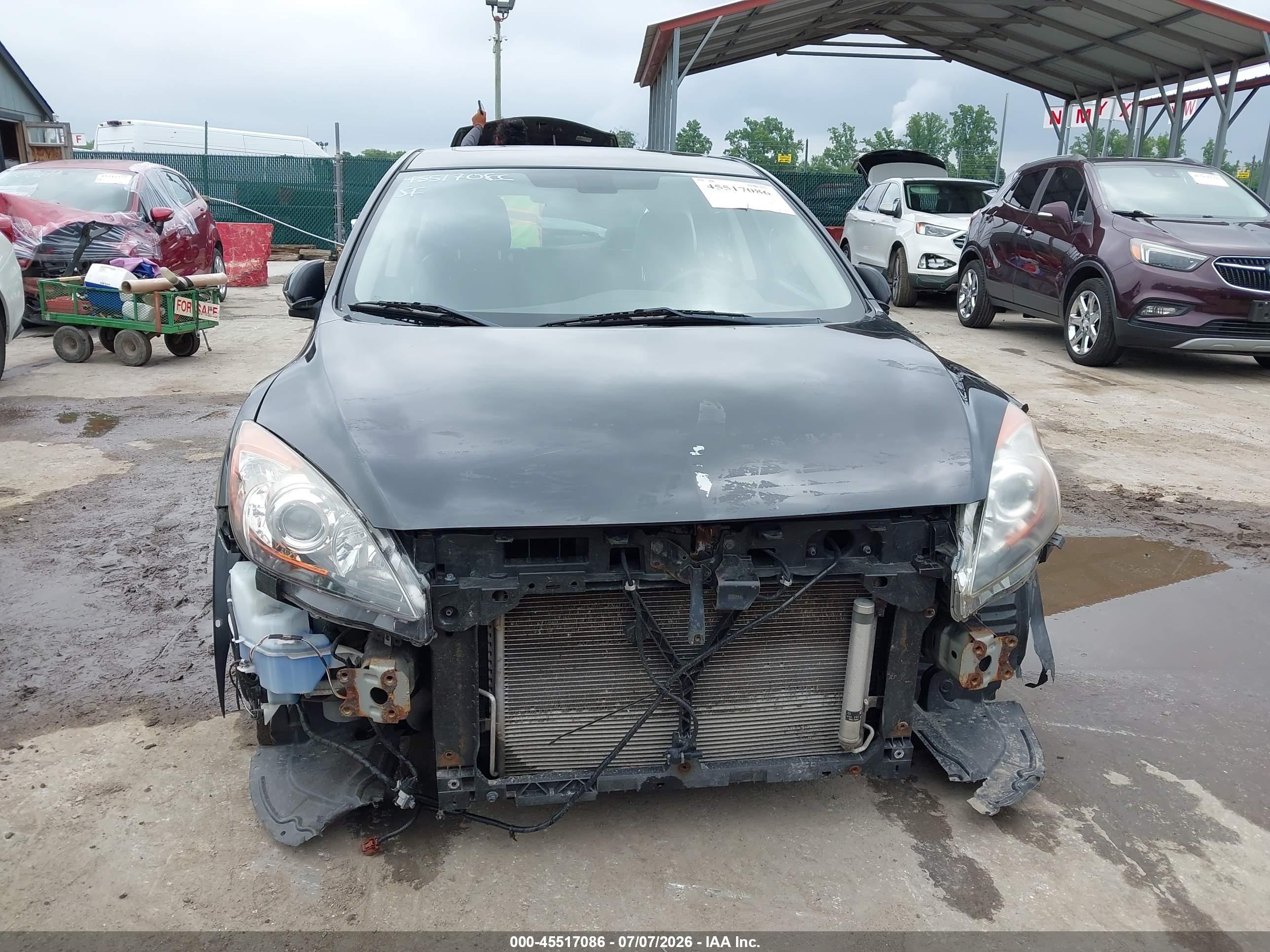 2011 Mazda Mazda3 S Grand Touring Черный vin: JM1BL1M67B1393125