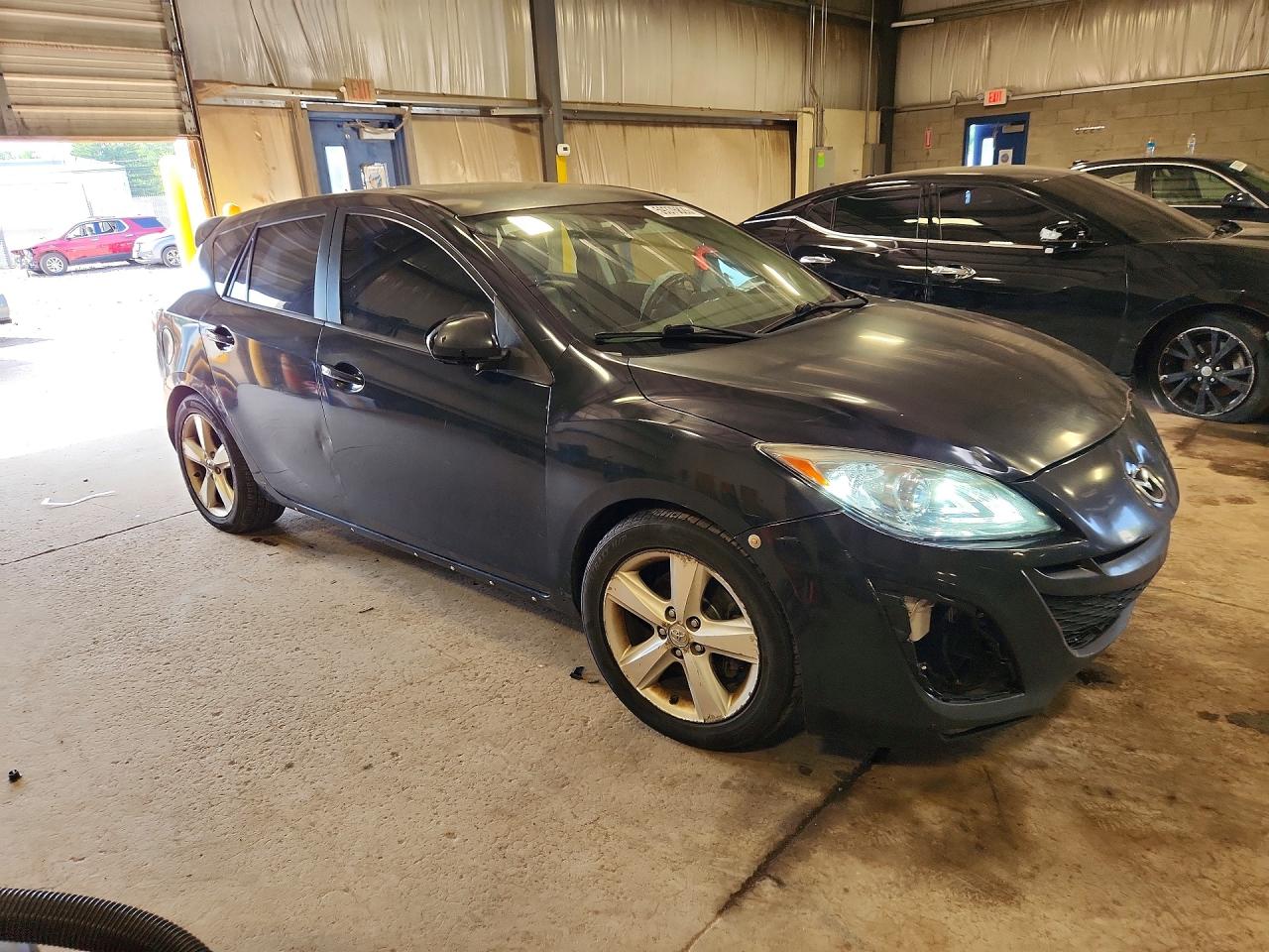 2011 Mazda 3 S Black vin: JM1BL1M68B1453719