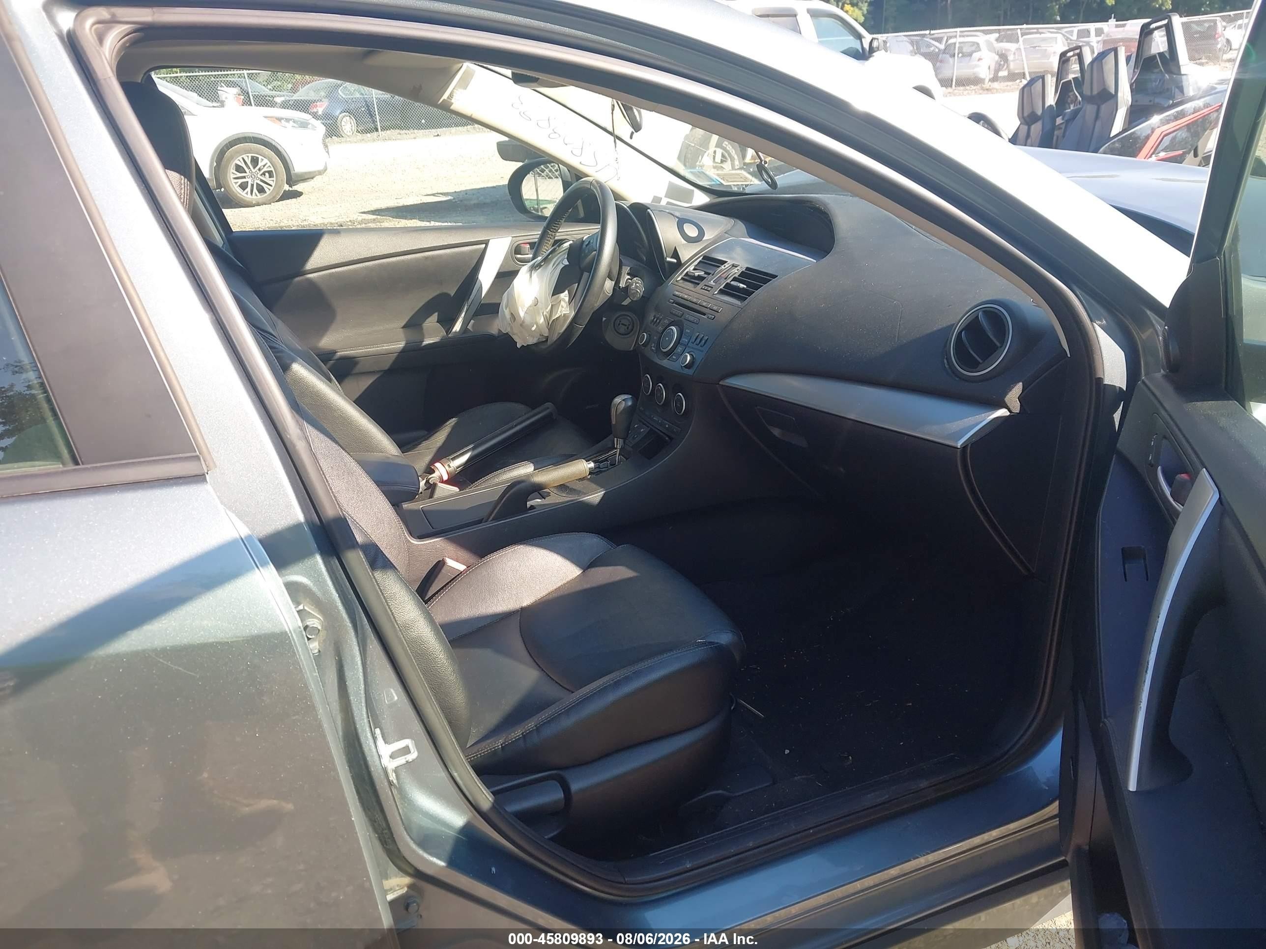 2012 Mazda 3 S Blue vin: JM1BL1M68C1520188