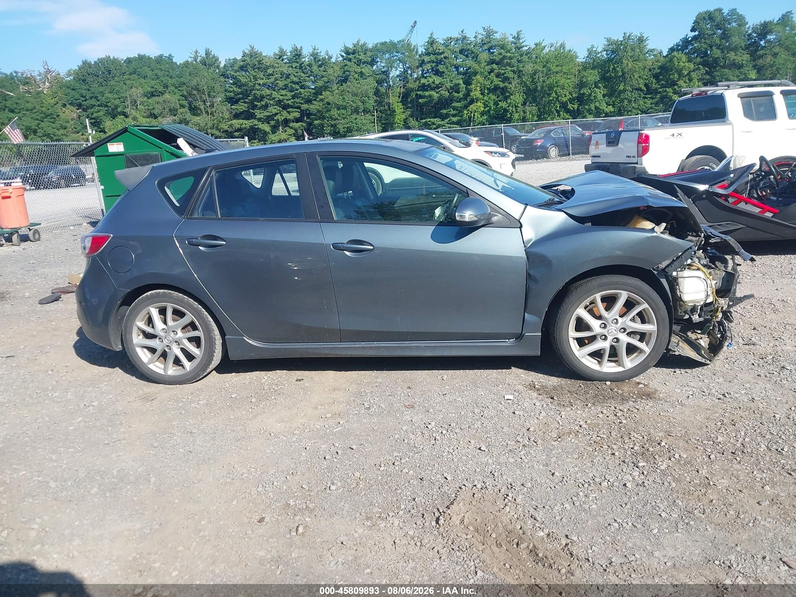 2012 Mazda 3 S Blue vin: JM1BL1M68C1520188