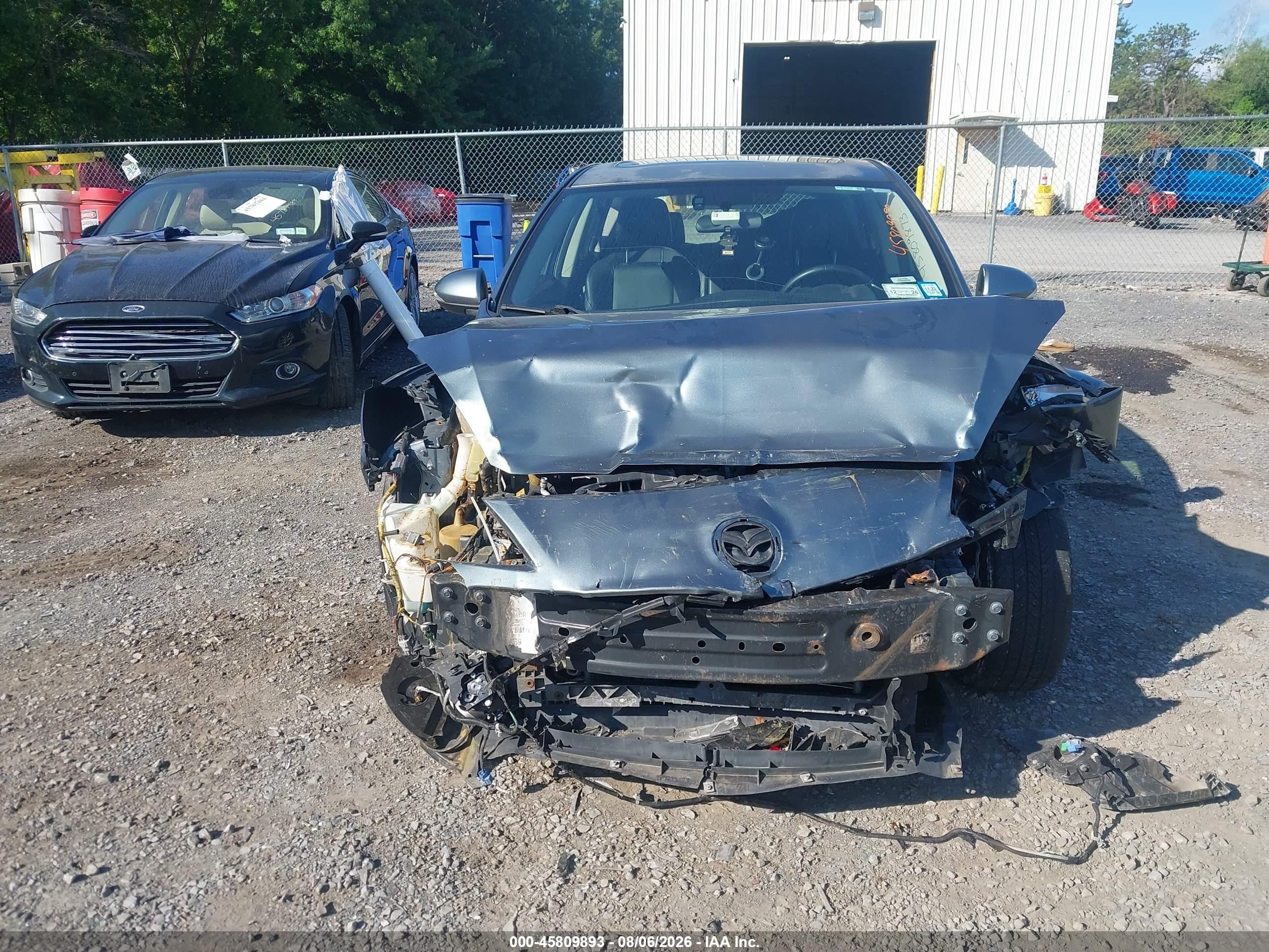 2012 Mazda 3 S Blue vin: JM1BL1M68C1520188