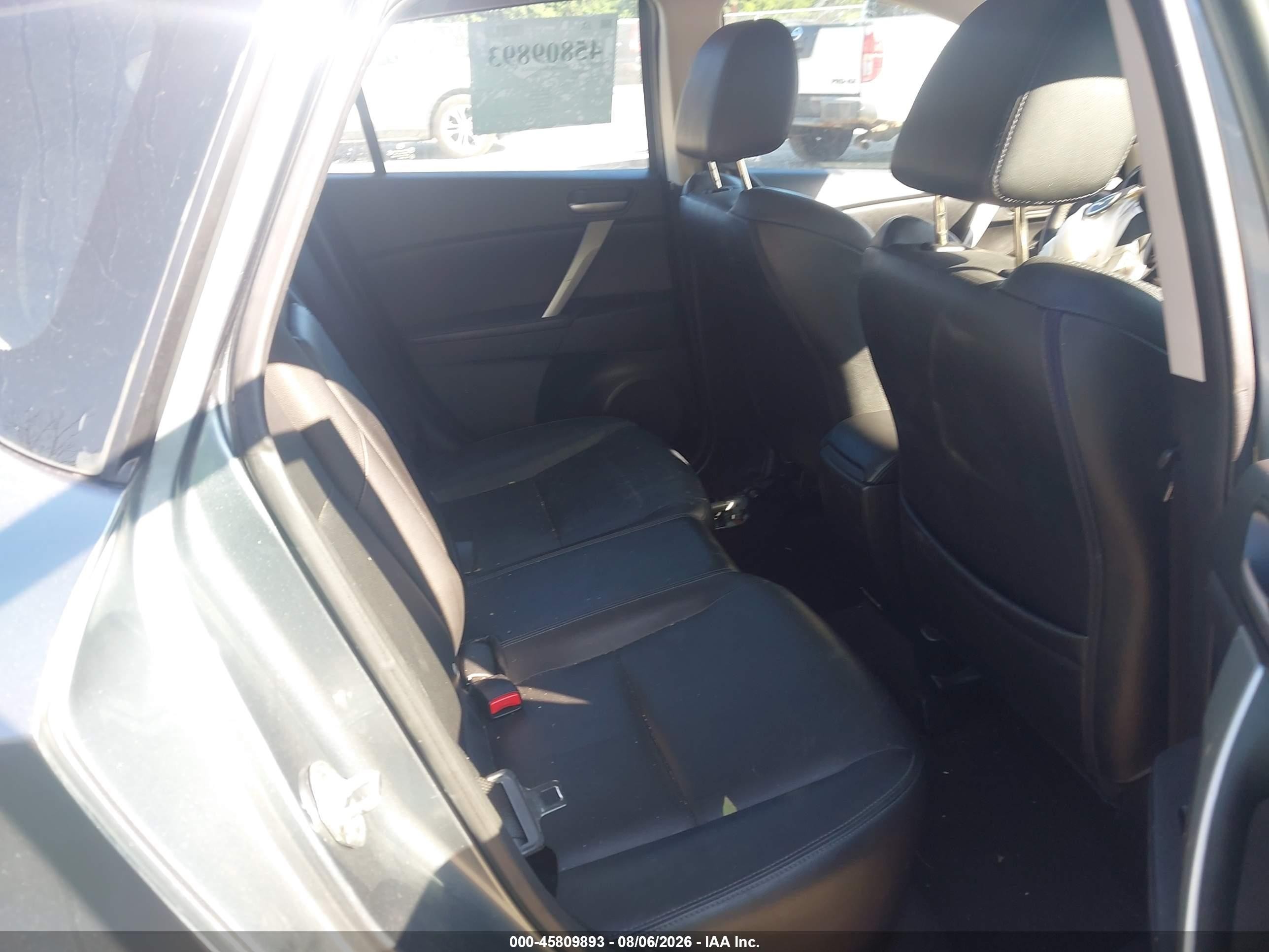 2012 Mazda 3 S Blue vin: JM1BL1M68C1520188