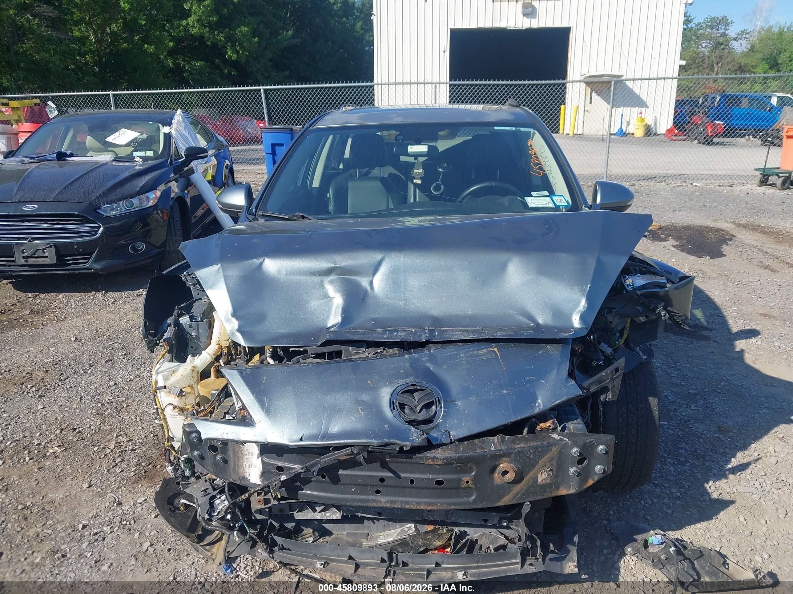2012 Mazda 3 S Blue vin: JM1BL1M68C1520188