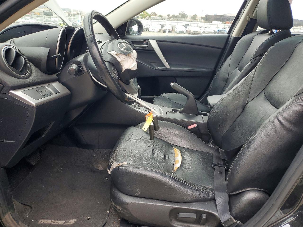 2011 Mazda 3 S Black vin: JM1BL1M6XB1431625