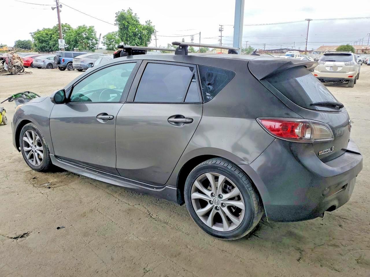 2011 Mazda 3 S Gray vin: JM1BL1M6XB1465855