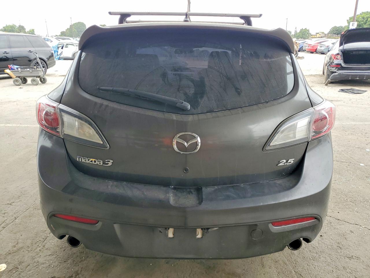 2011 Mazda 3 S Gray vin: JM1BL1M6XB1465855