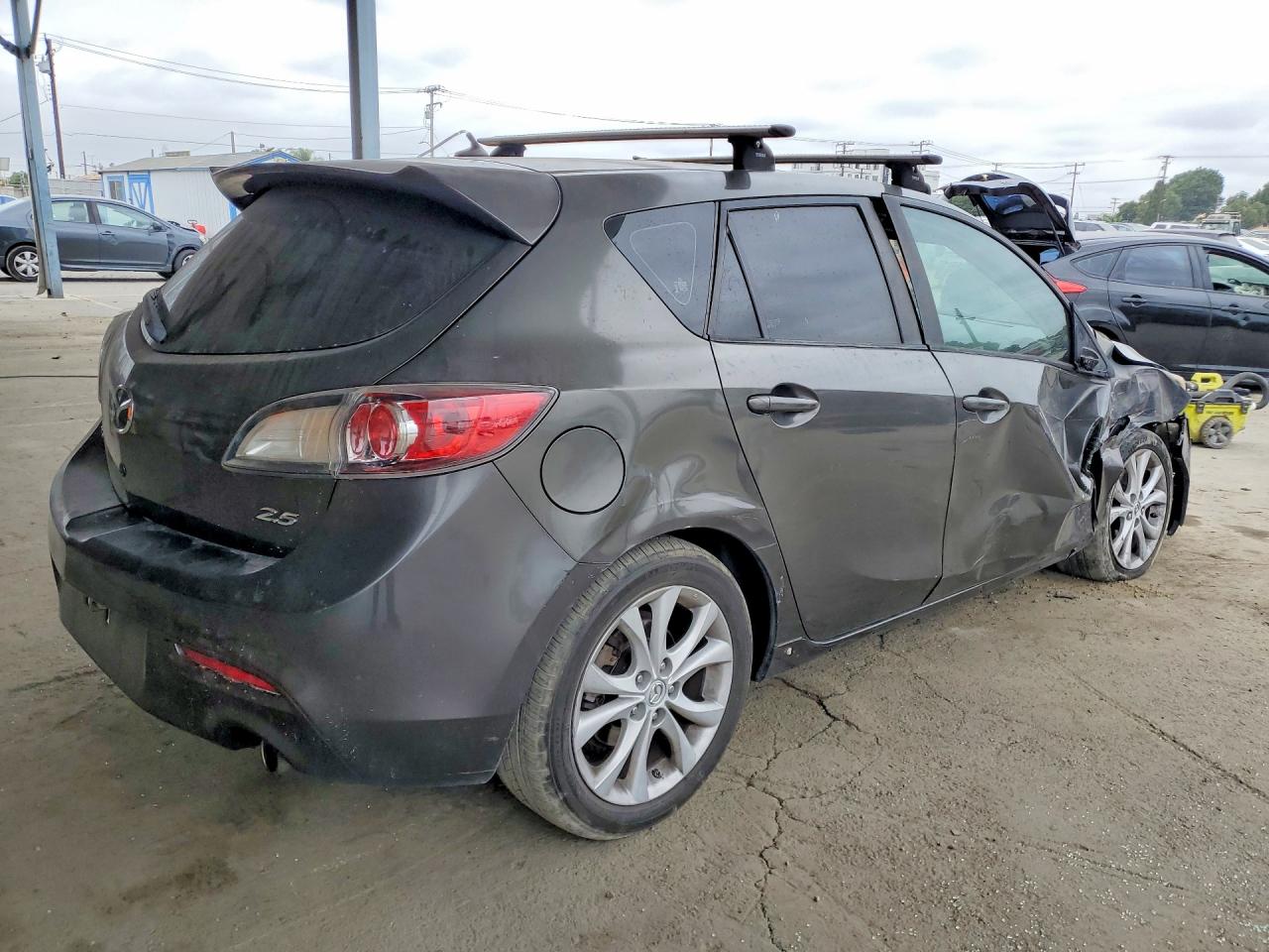 2011 Mazda 3 S Gray vin: JM1BL1M6XB1465855