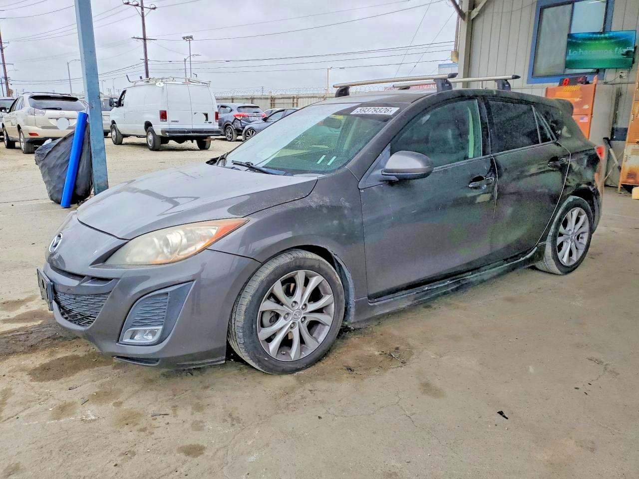 2011 Mazda 3 S Серый vin: JM1BL1M6XB1465855