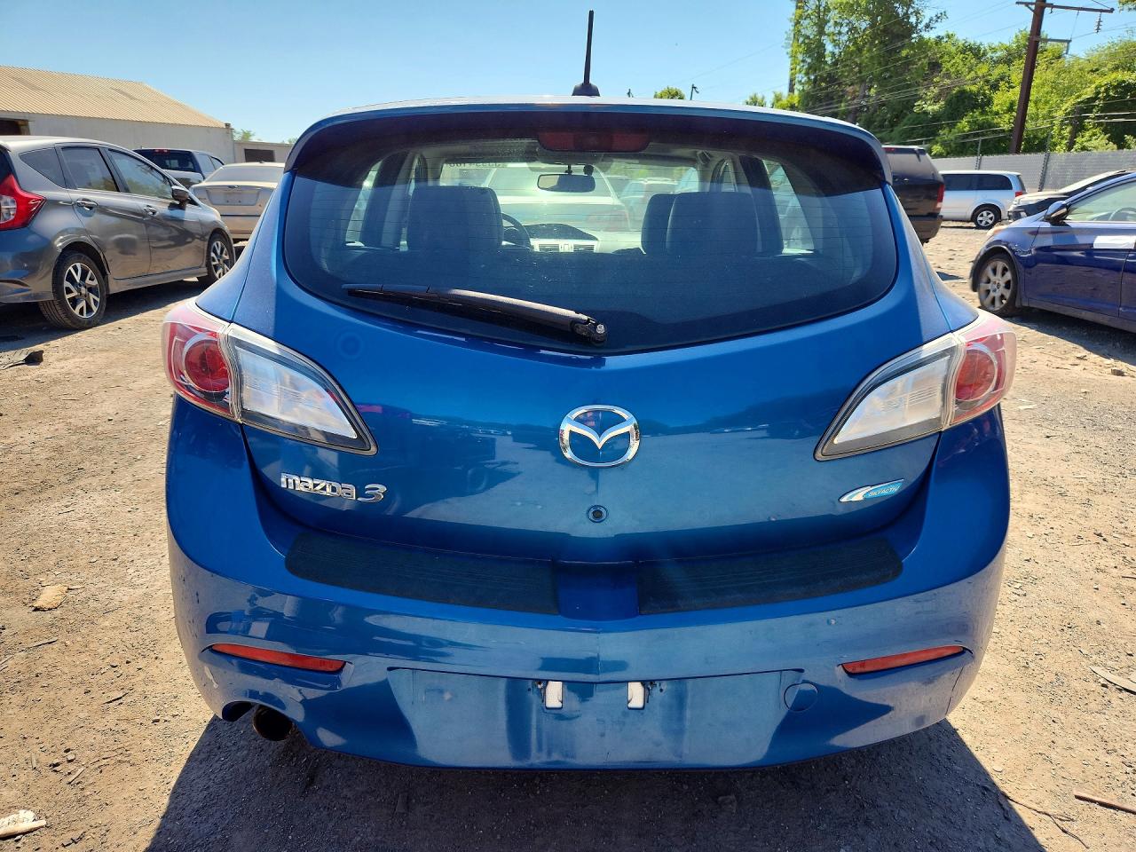 2012 Mazda 3 I Blue vin: JM1BL1M70C1535518