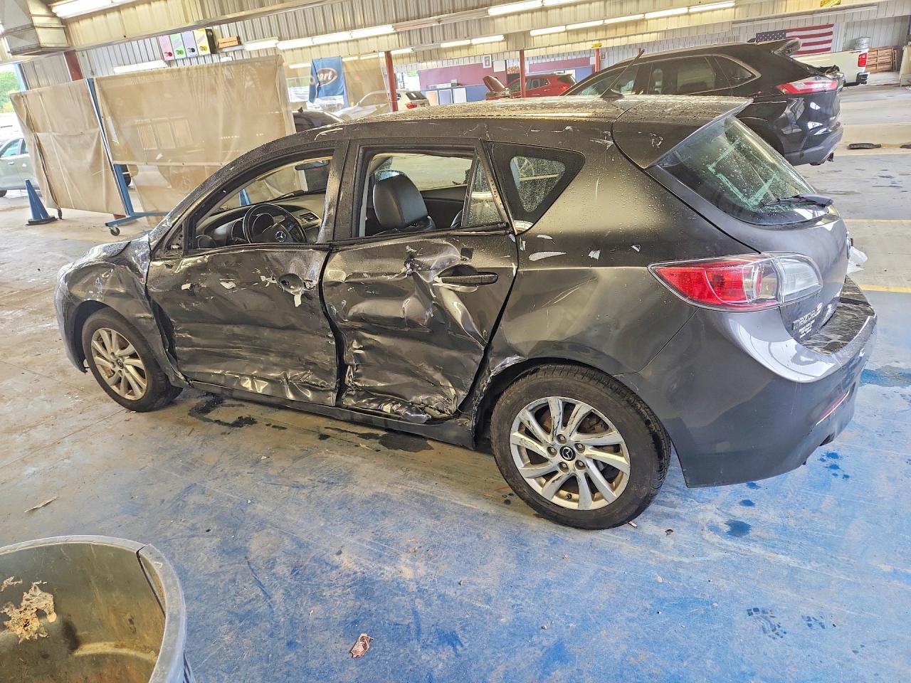 2013 Mazda 3 I Charcoal vin: JM1BL1M71D1734904
