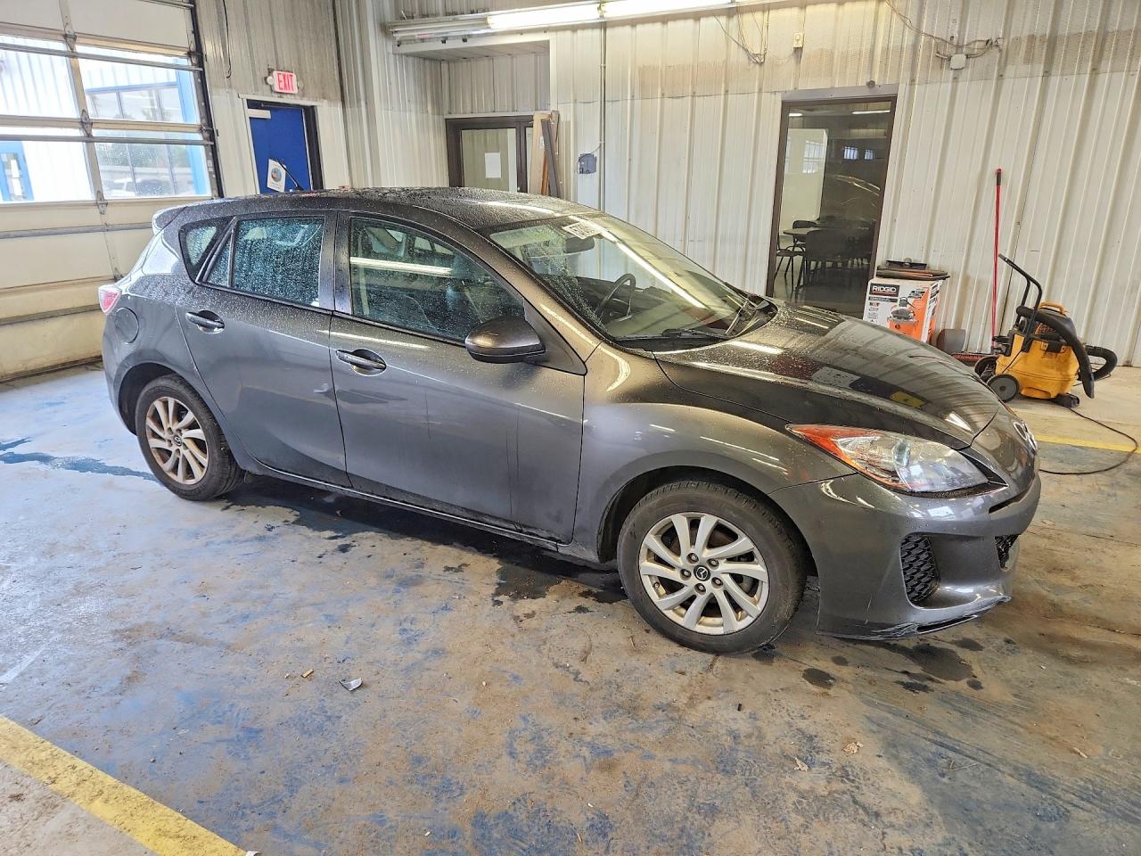 2013 Mazda 3 I Charcoal vin: JM1BL1M71D1734904