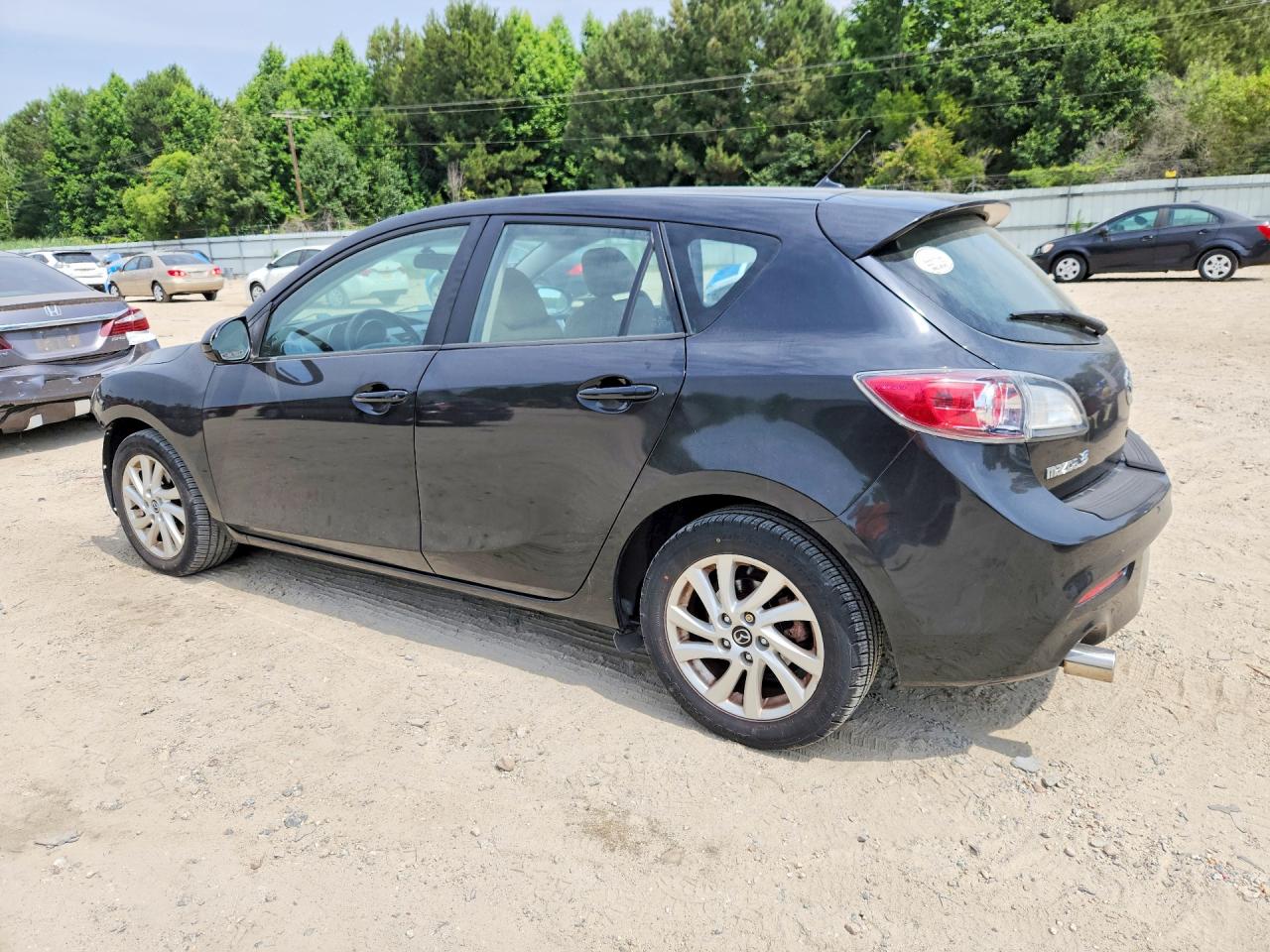 2013 Mazda 3 I Black vin: JM1BL1M72D1747693