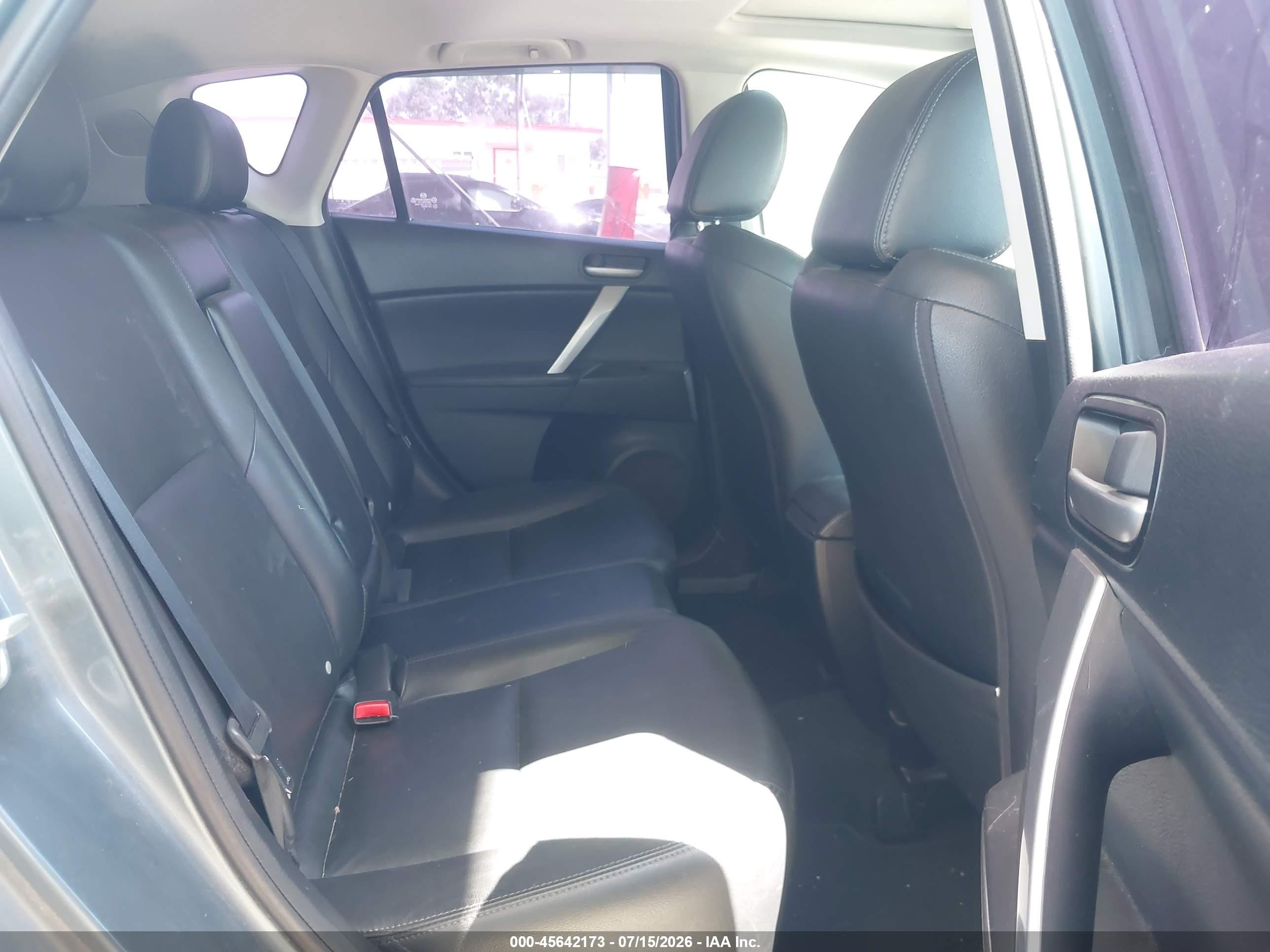 2012 Mazda Mazda3 I Grand Touring Green vin: JM1BL1M74C1631068