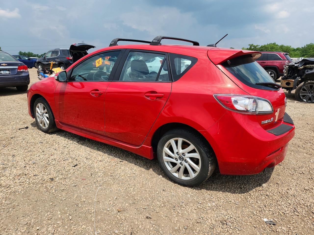 2013 Mazda 3 I Красный vin: JM1BL1M74D1834298