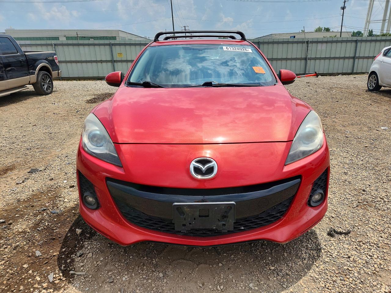 2013 Mazda 3 I Красный vin: JM1BL1M74D1834298
