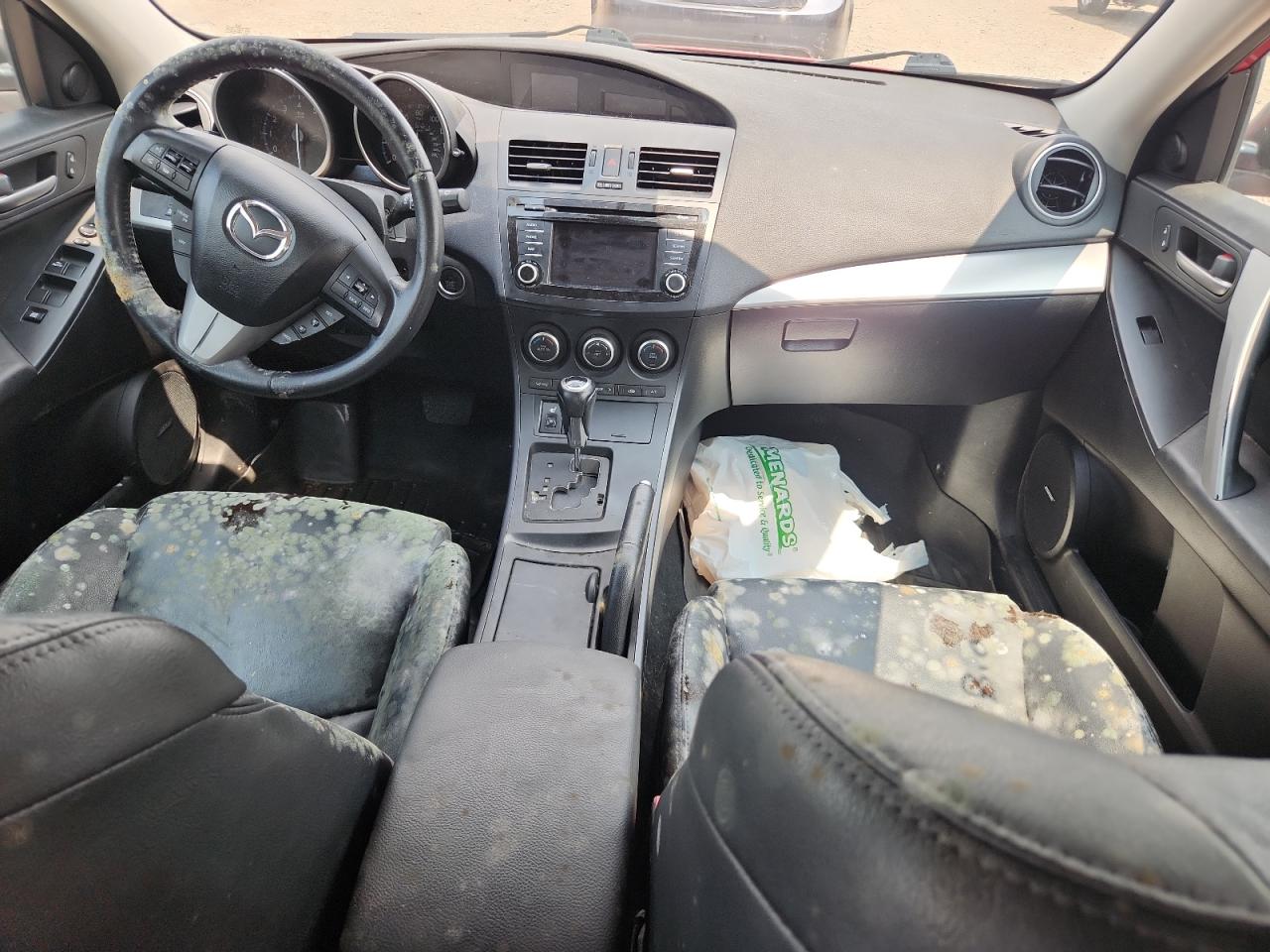 2013 Mazda 3 I Красный vin: JM1BL1M74D1834298