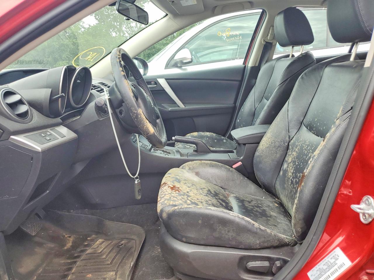 2013 Mazda 3 I Красный vin: JM1BL1M74D1834298