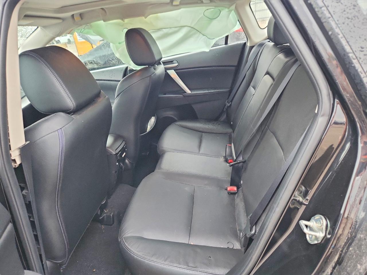 2012 Mazda 3 I Black vin: JM1BL1M75C1649045
