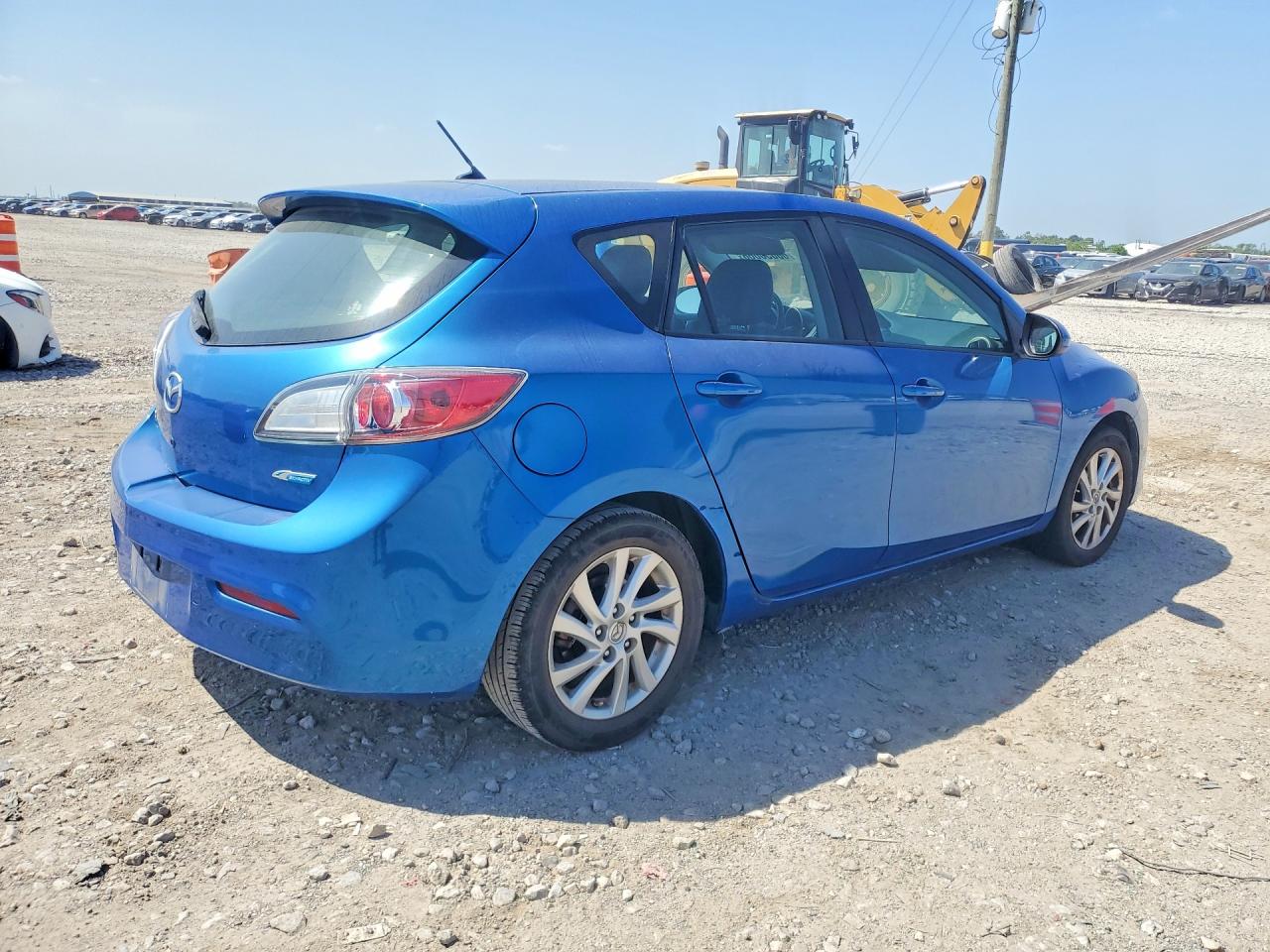 2012 Mazda 3 I Blue vin: JM1BL1M75C1664287