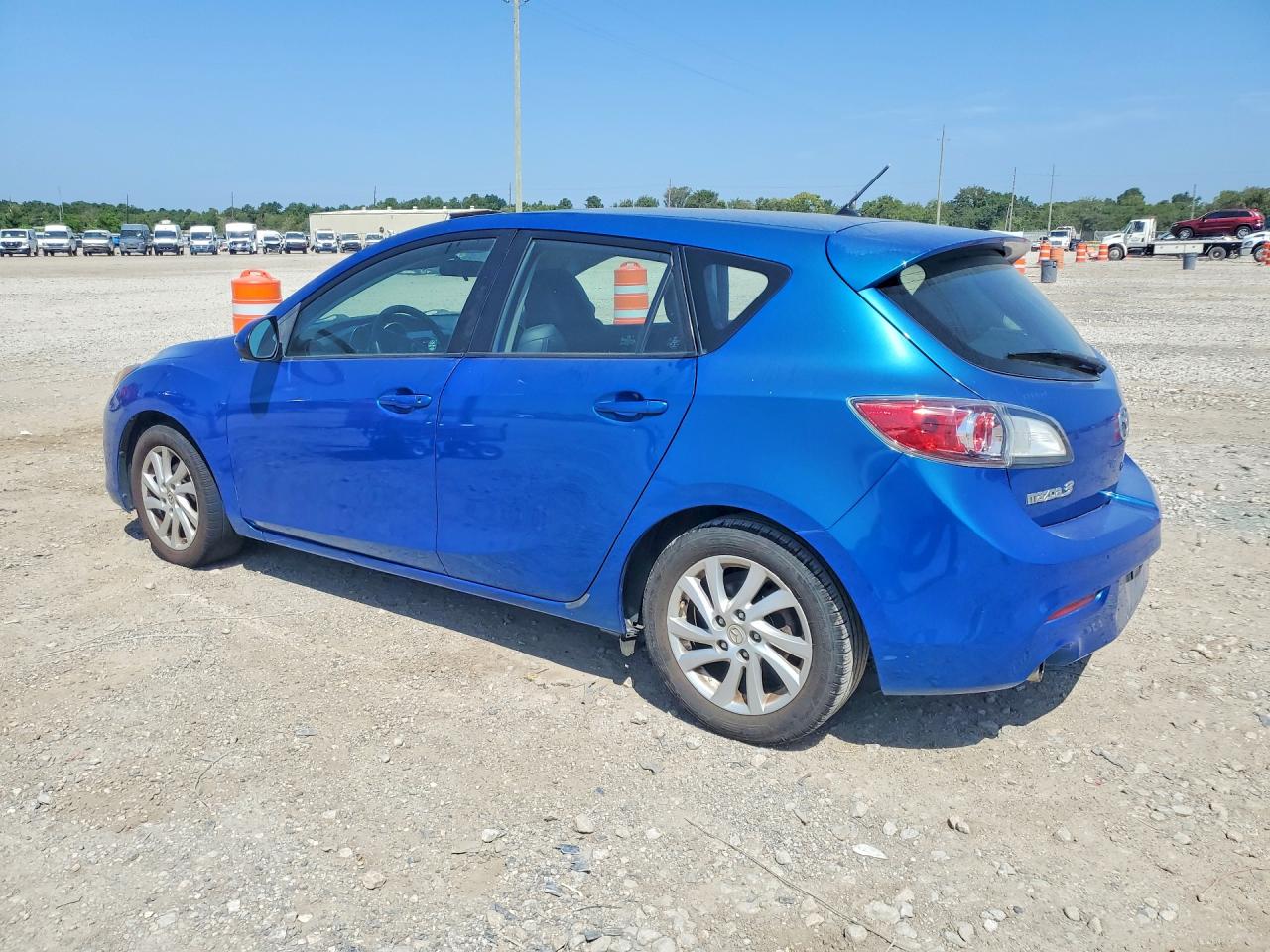 2012 Mazda 3 I Blue vin: JM1BL1M75C1664287