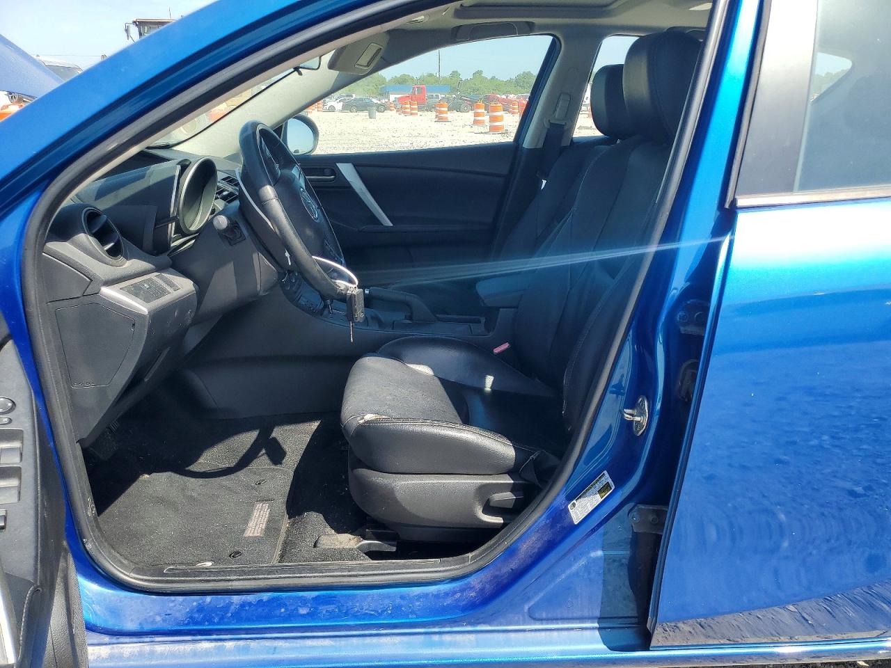 2012 Mazda 3 I Blue vin: JM1BL1M75C1664287