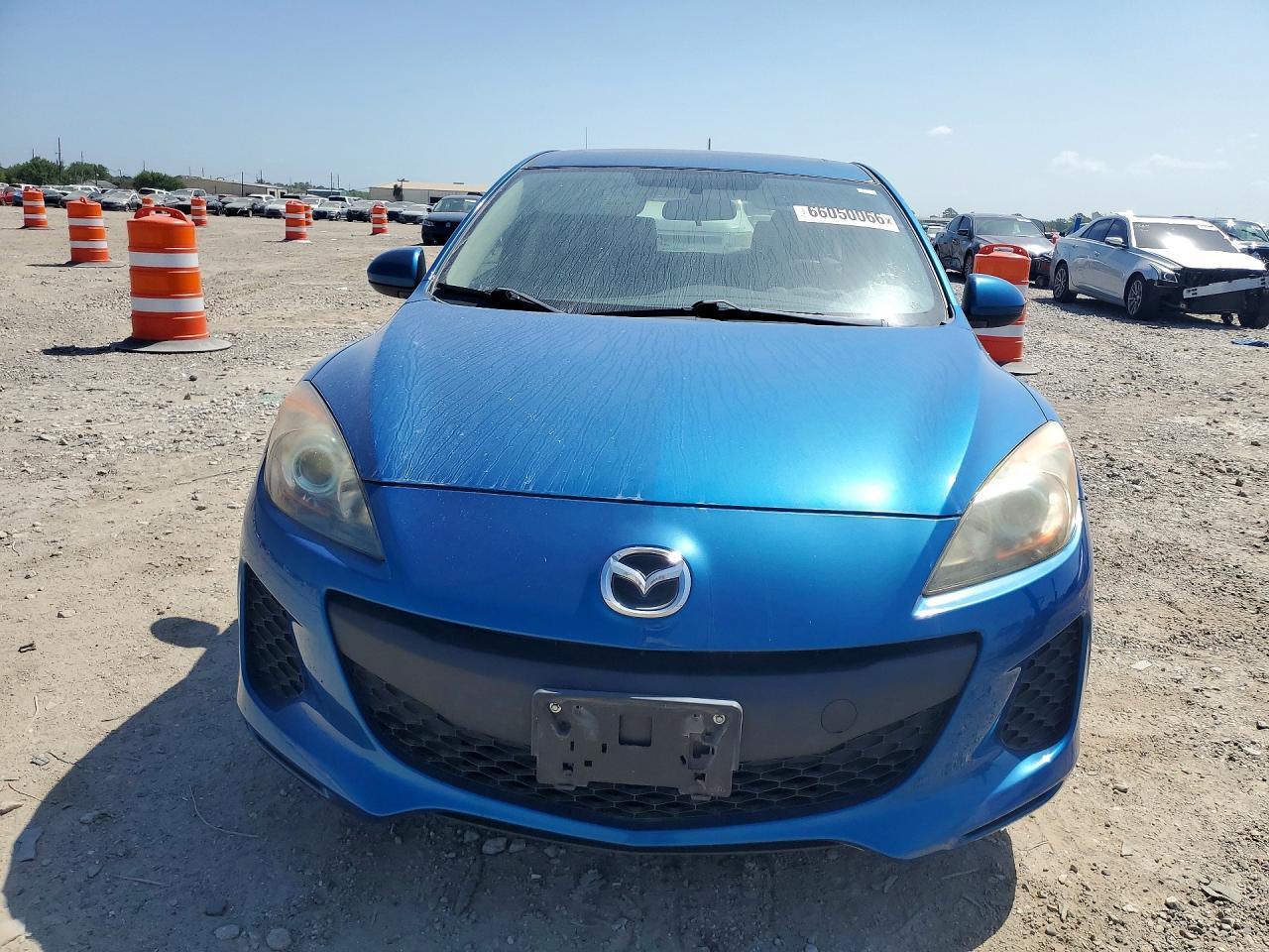 2012 Mazda 3 I Blue vin: JM1BL1M75C1664287